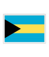 Poster Bandeira Bahamas