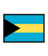 Poster Bandeira Bahamas