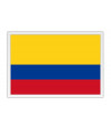 Poster Bandeira da Colombia