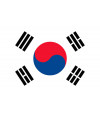 Poster Bandeira da Coreia do Sul