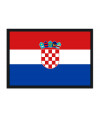 Poster Bandeira da Croacia