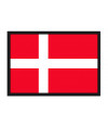 Poster Bandeira da Dinamarca