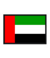 Poster Bandeira dos Emirados Arabes Unidos