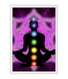 Poster Yoga - Meditação - Meditation - Chakra