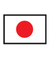 Poster Bandeira da Japão