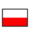 Poster Bandeira da Polônia