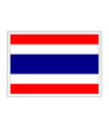 Poster Bandeira da Tailândia
