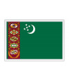 Poster Bandeira Turcomenistão
