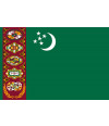 Poster Bandeira Turcomenistão
