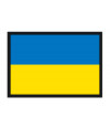 Poster Bandeira da Ucrânia