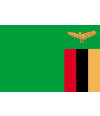 Poster Bandeira da Zâmbia
