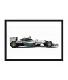 Poster Mercedez - Formula 1 - Carros