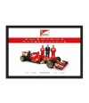 Poster Ferrari - Formula 1 - Carros