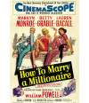 Poster How to Marry a Millionaire - Marilyn Monroe - Clássico - Filmes