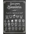Poster Culinária - Cozinhar - Chef - Cozinha - Frases - Lavanderia