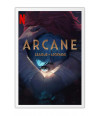 Poster Arcane - League of Legends - LOL - Séries