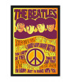 Poster Beatles Alternativo - Paz E Amor - Bandas de Rock