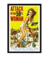 Poster Antigo Vintage Attack0 Woman