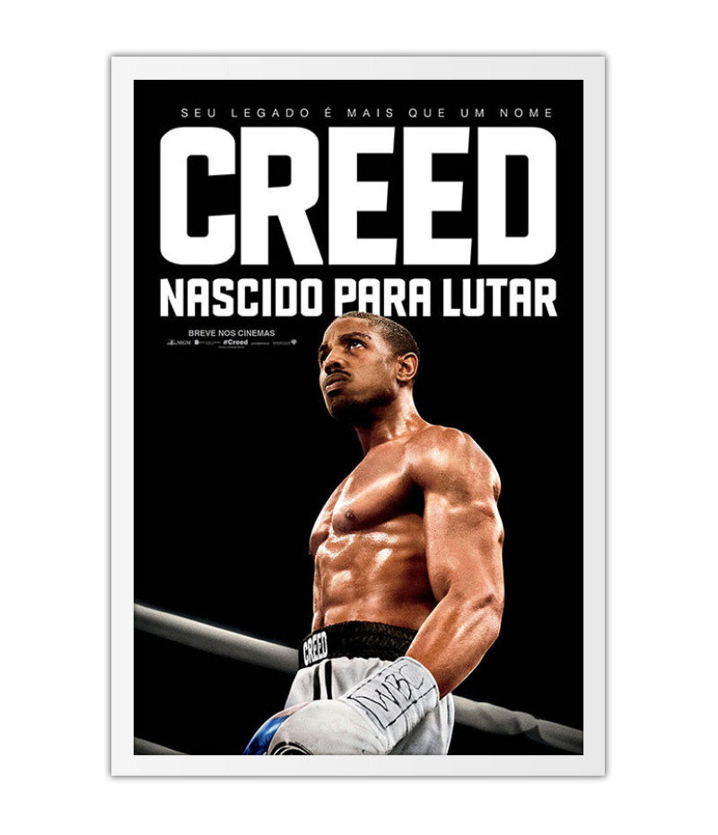 Poster Creed Nascidos Para Lutar