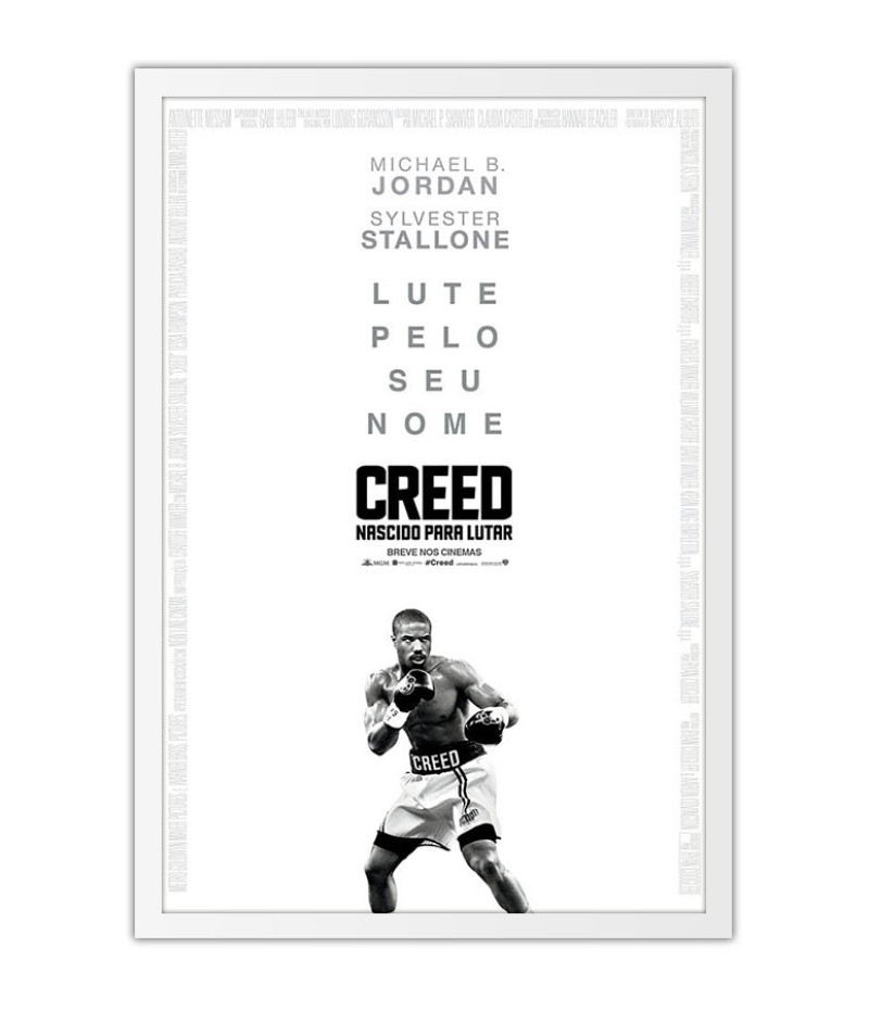 Poster Creed Nascidos Para Lutar