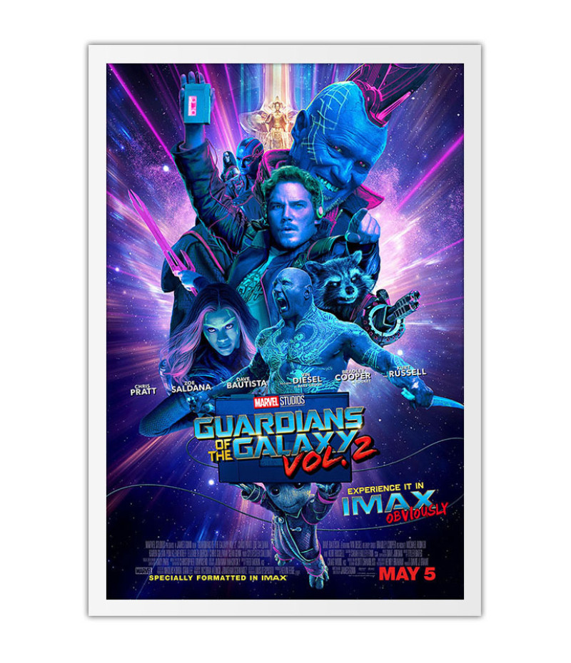Poster Guardiões Da Galaxia Guardian Of The Galaxy Vol 2