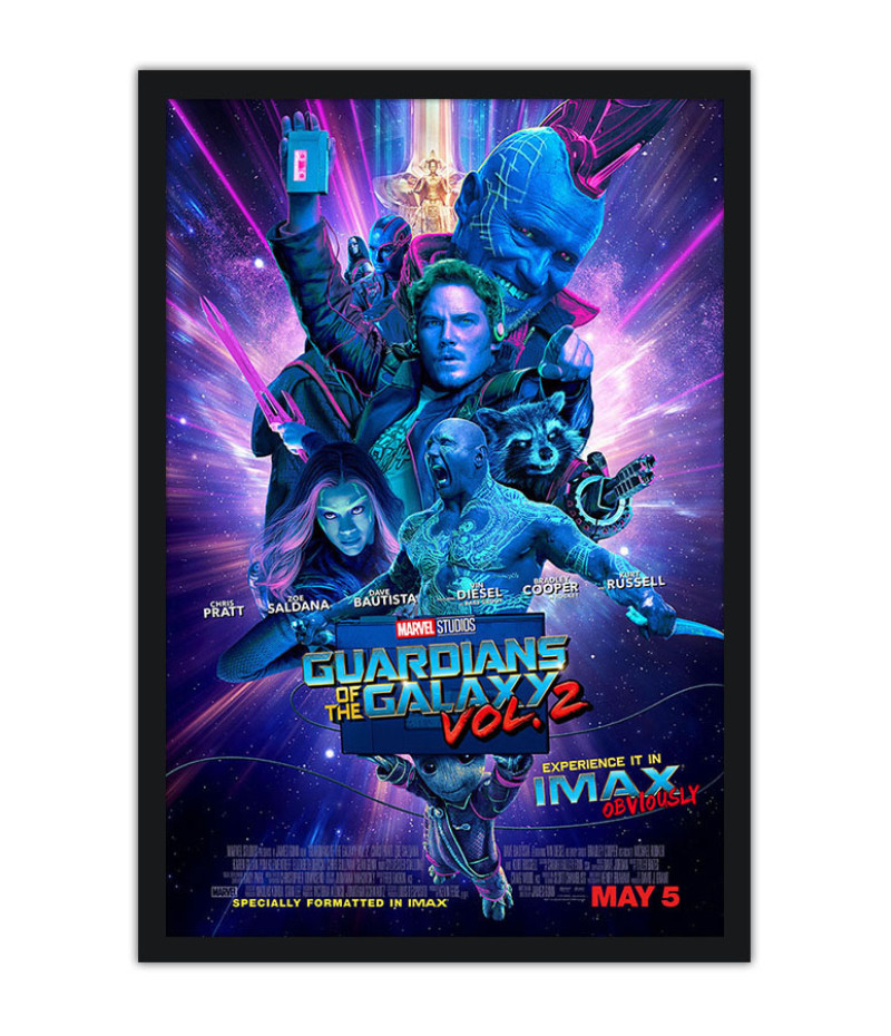 Poster Guardiões Da Galaxia Guardian Of The Galaxy Vol 2