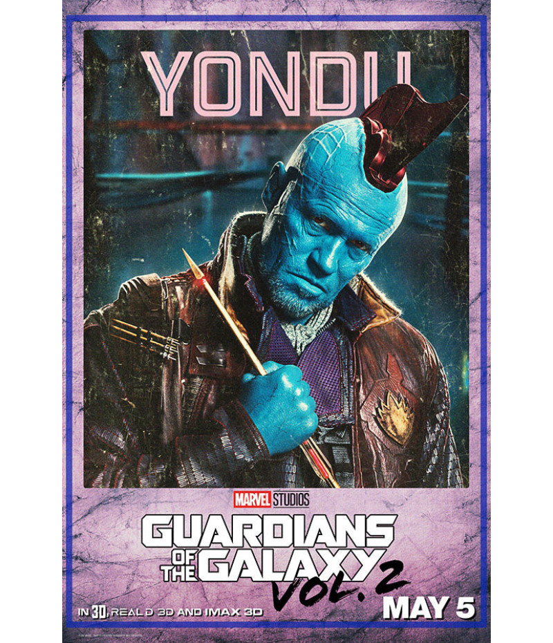Poster Yondu Guardiões Da Galaxia Guardian Of The Galaxy Vol 2