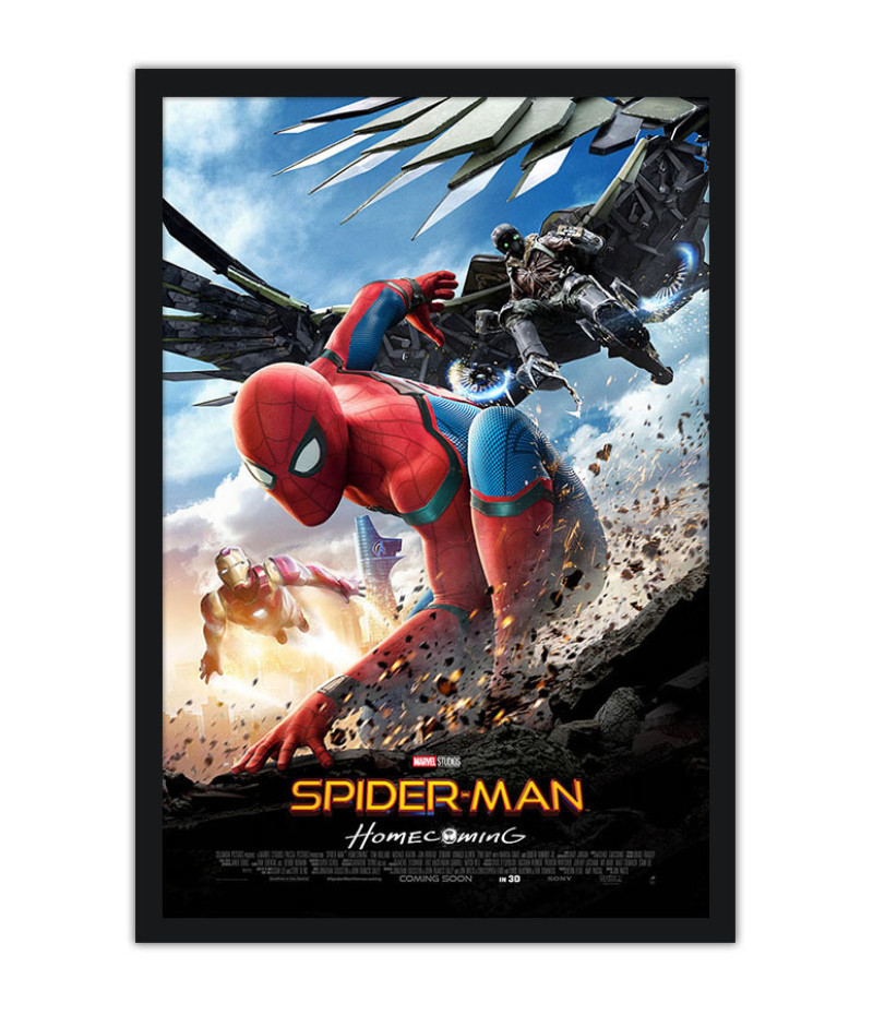 Poster Spider Man Homem Aranha Homecoming
