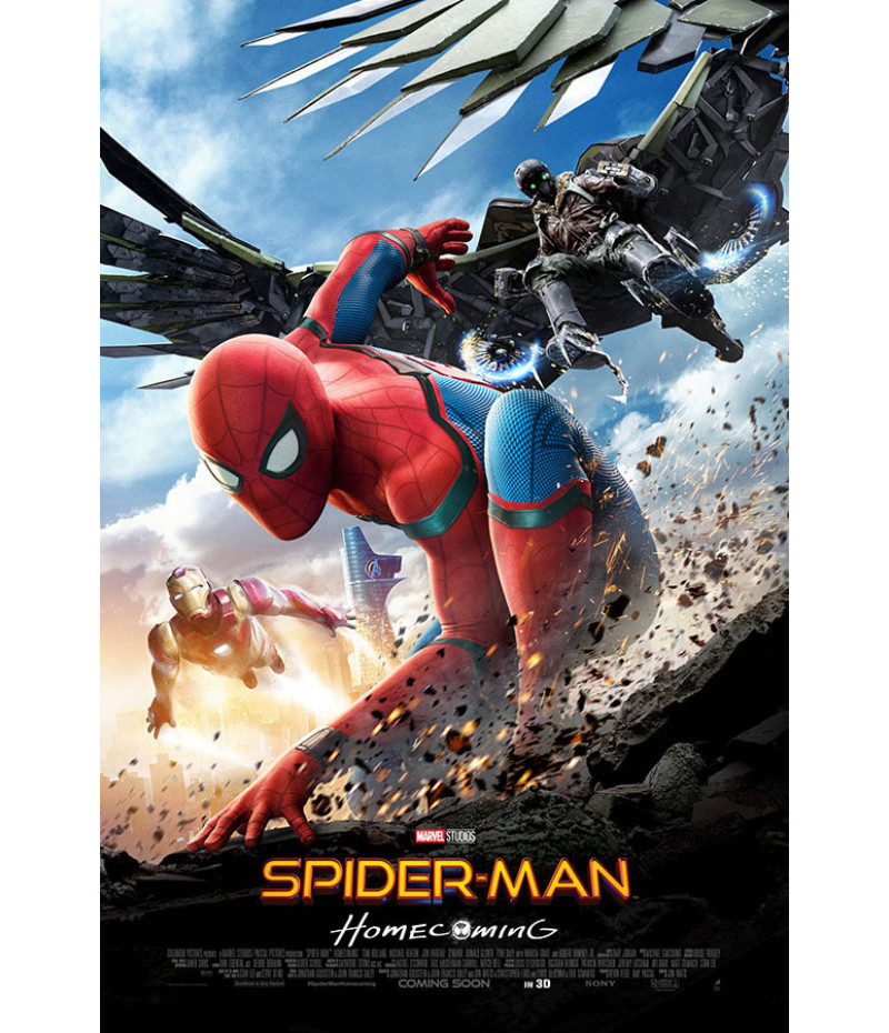 Poster Spider Man Homem Aranha Homecoming