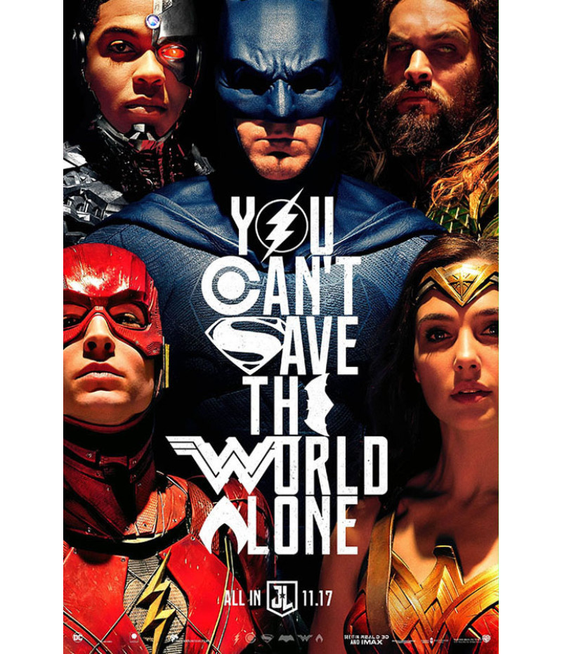 Poster Liga Da Justiça Justice League