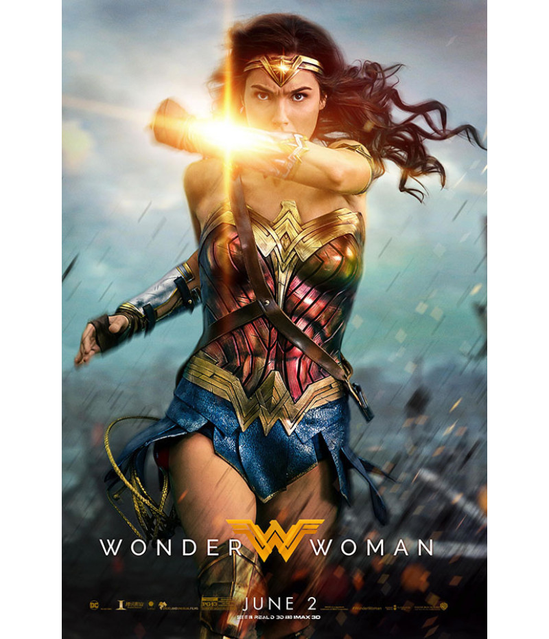 Poster Wonder Woman Mulher Maravilha
