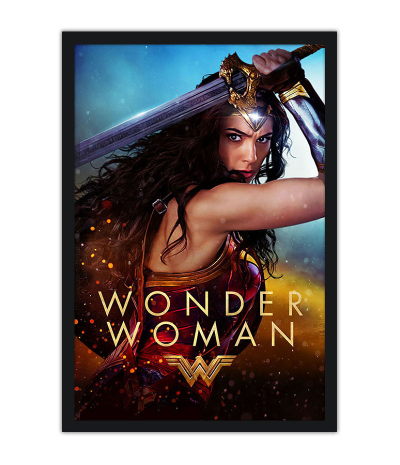 Poster Wonder Woman Mulher Maravilha