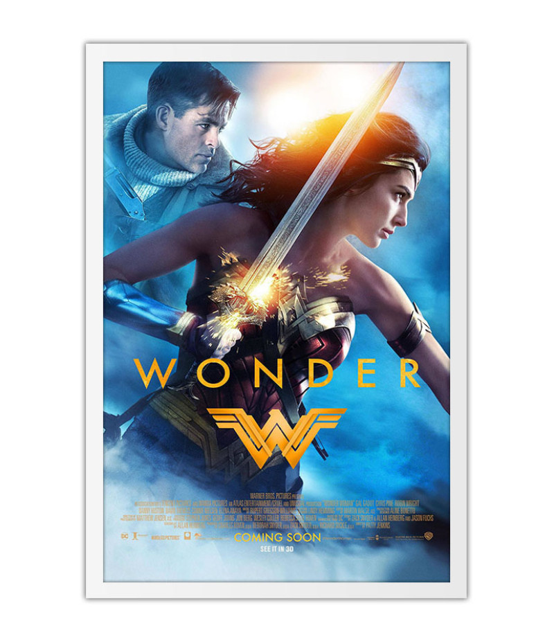 Poster Wonder Woman Mulher Maravilha