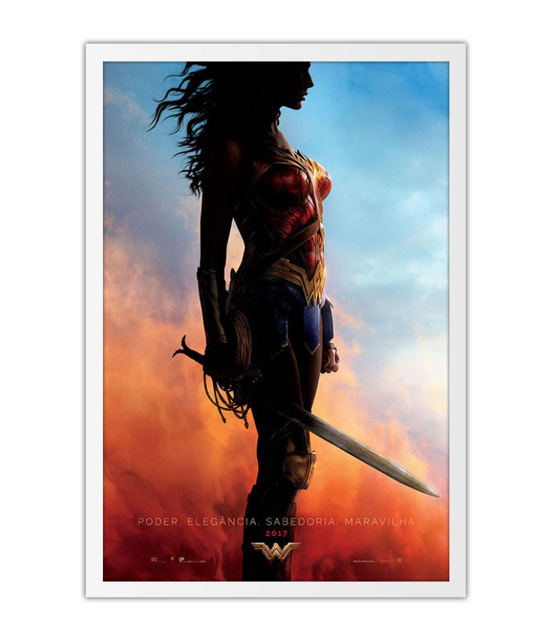 Poster Wonder Woman Mulher Maravilha