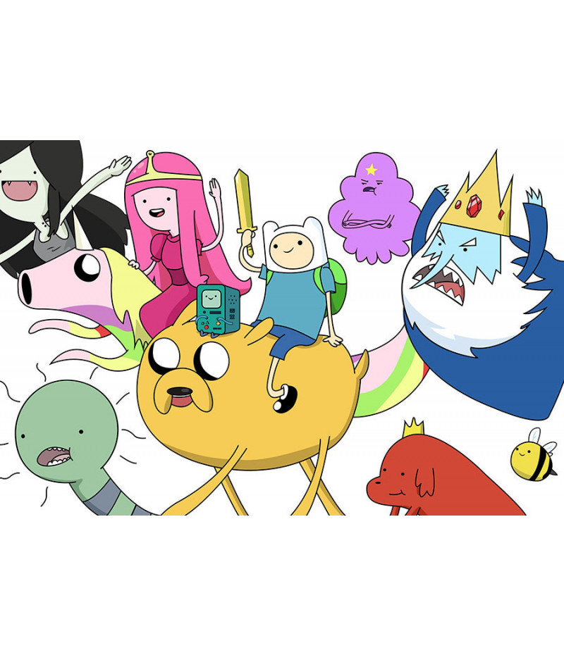 Poster Hora da Aventura - Adventure Time - Série - Desenho