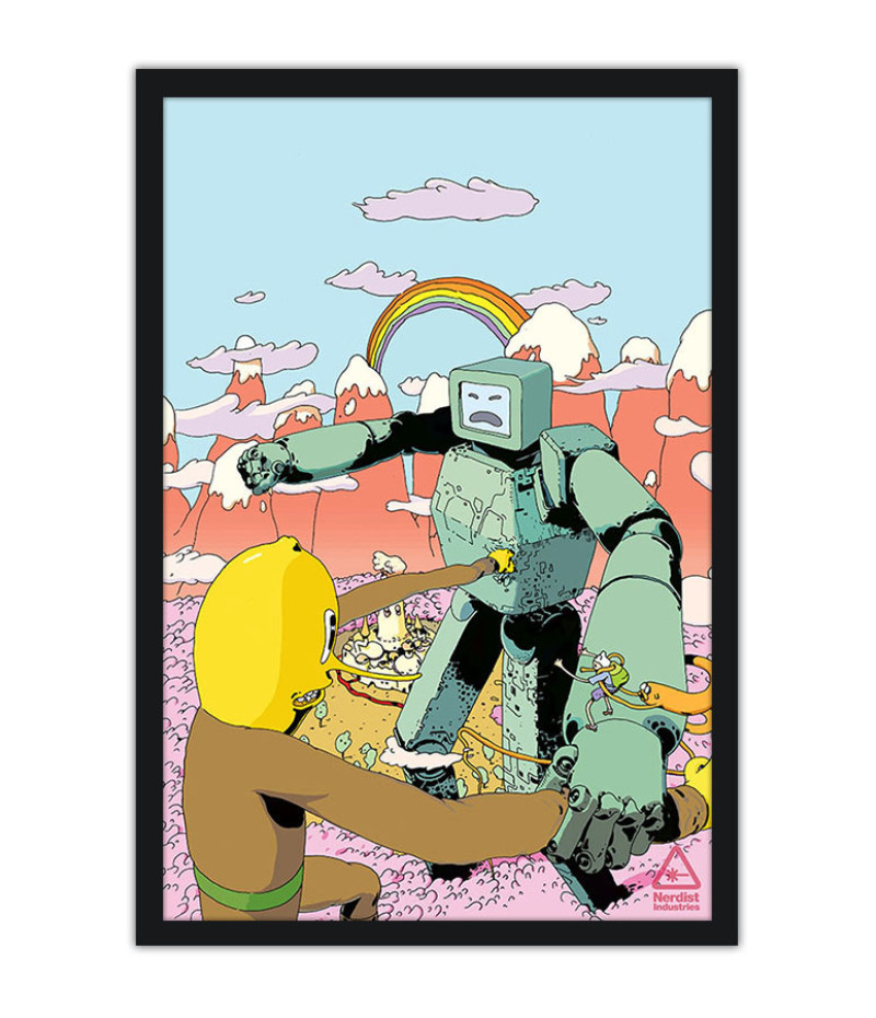 Poster Hora da Aventura - Adventure Time - Série - Desenho