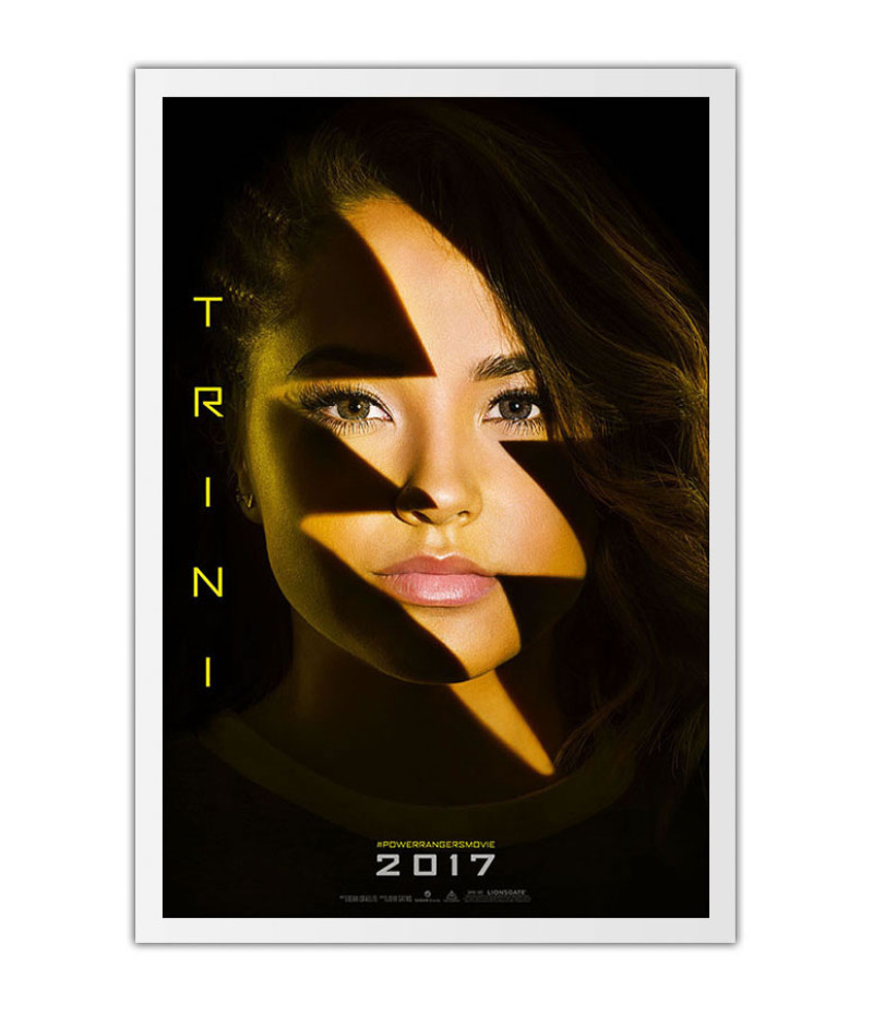 Poster Power Rangers Amarela