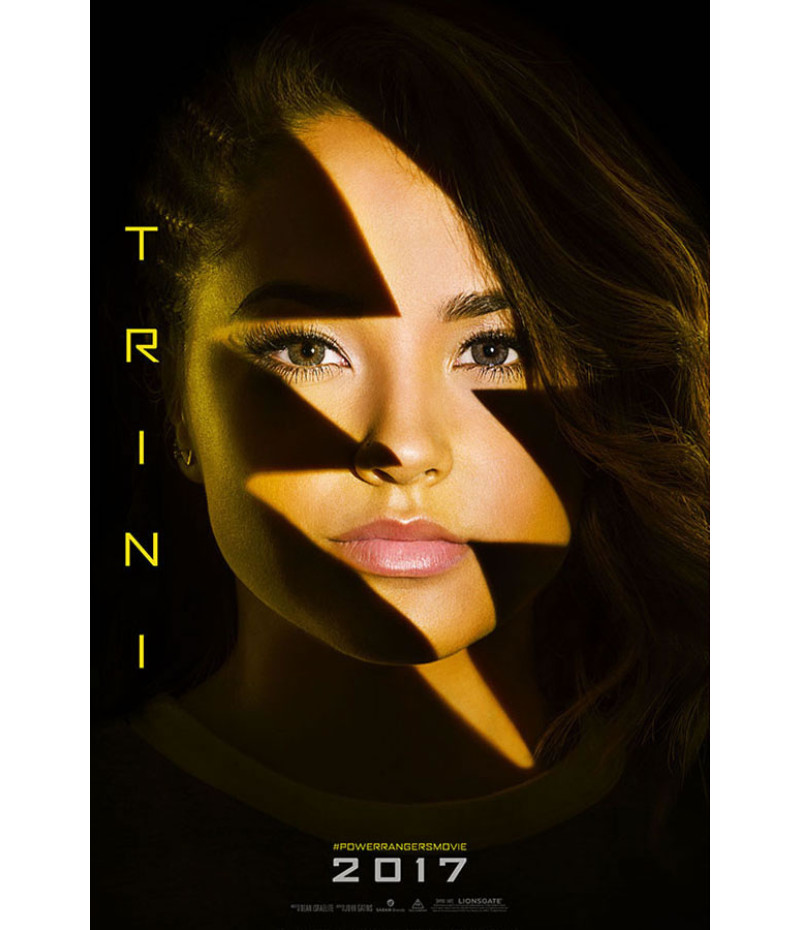 Poster Power Rangers Amarela