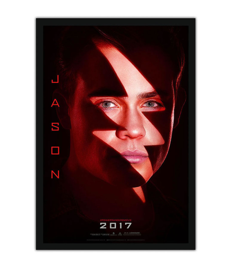 Poster Power Rangers Vermelho
