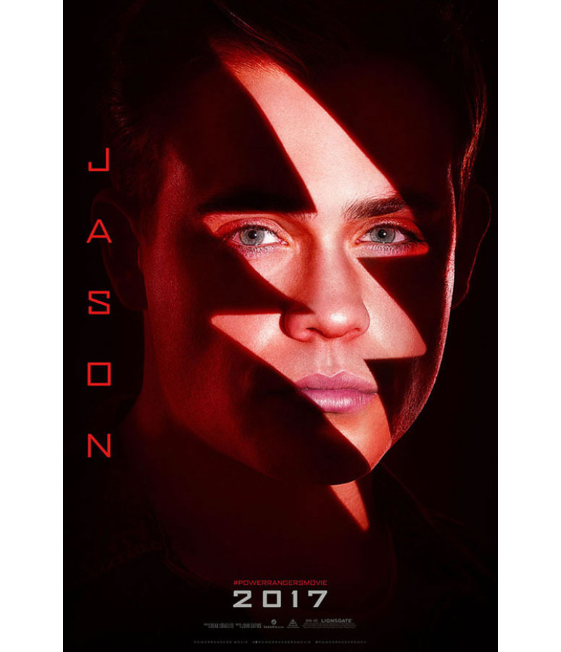 Poster Power Rangers Vermelho