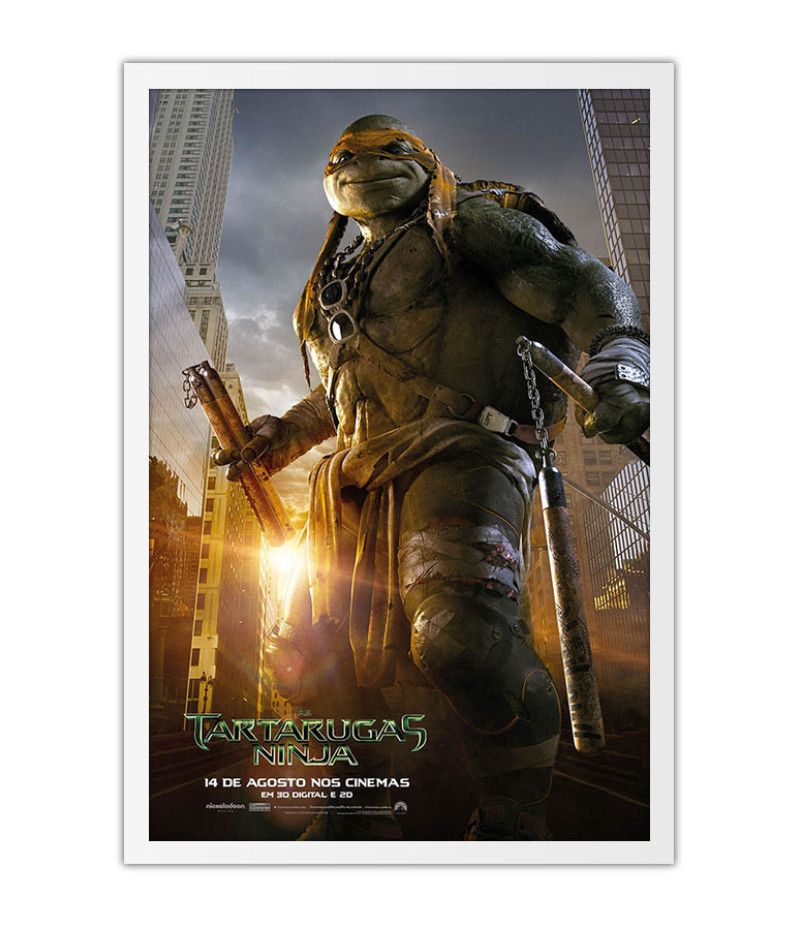 Poster Tartarugas Ninjas Teenage Mutant Ninja Turtles Out Of The Shadows