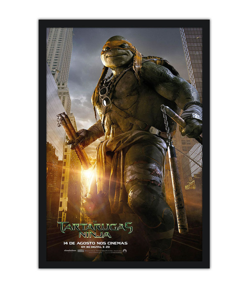 Poster Tartarugas Ninjas Teenage Mutant Ninja Turtles Out Of The Shadows