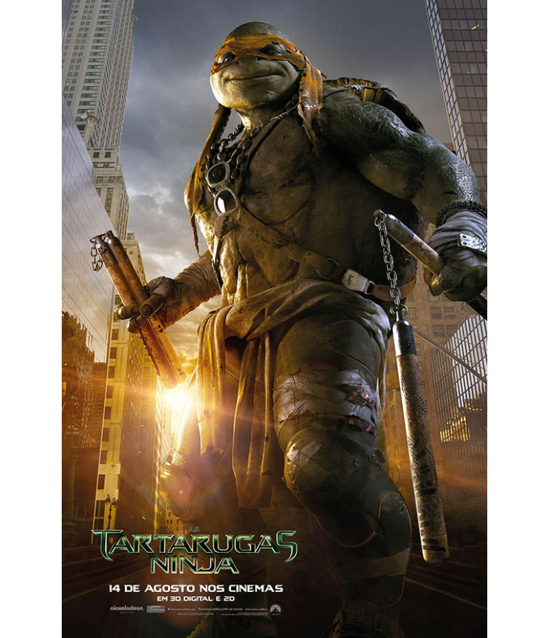 Poster Tartarugas Ninjas Teenage Mutant Ninja Turtles Out Of The Shadows