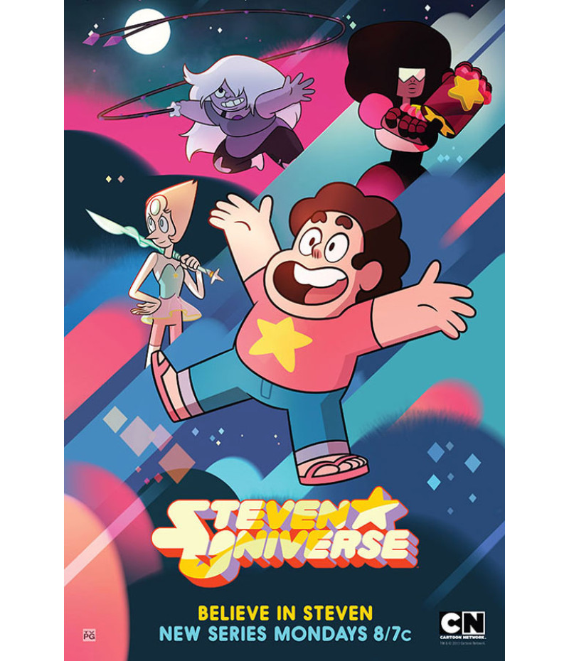 Poster Steven Universo - Série - Desenho