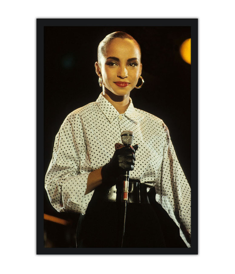 Poster Sade - Artistas Pop
