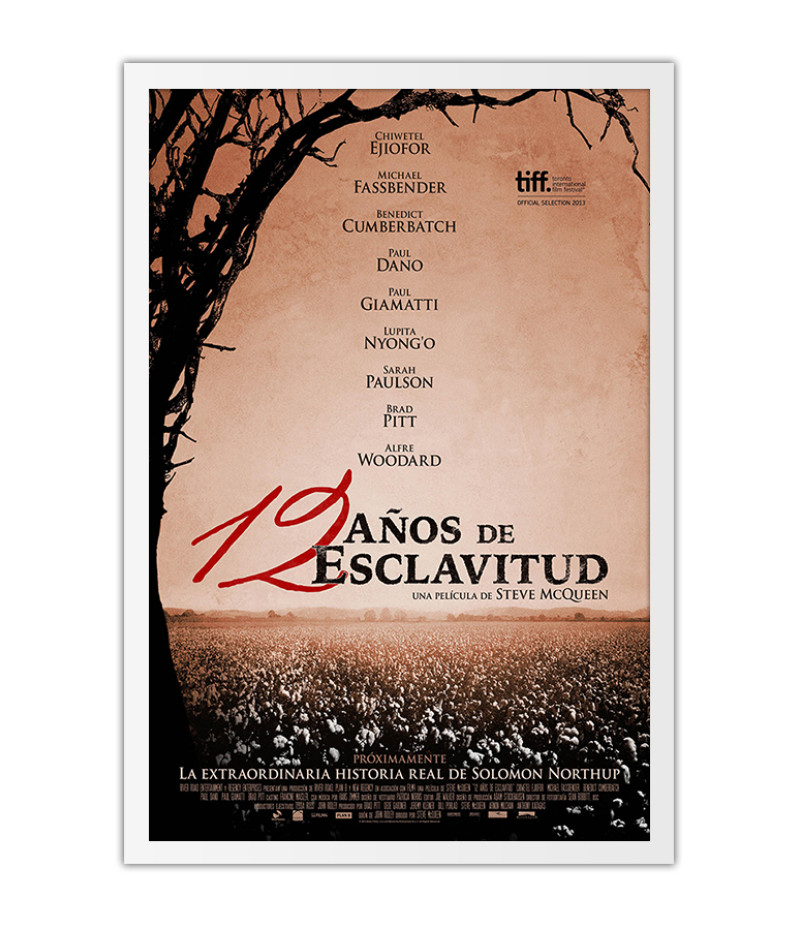 Poster 12 Anos De Escravidão