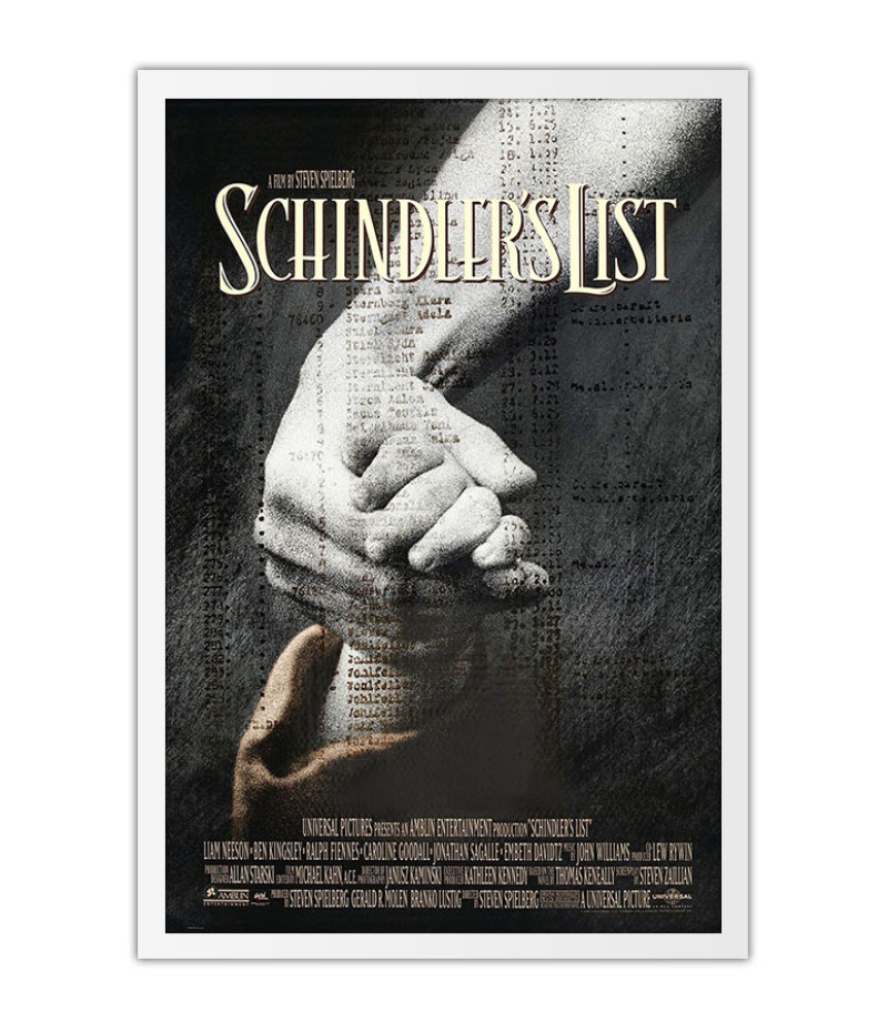 Poster A Lista de Schindler - Schindler's List - Filmes