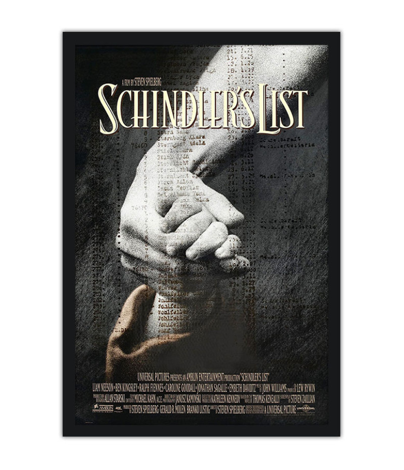 Poster A Lista de Schindler - Schindler's List - Filmes