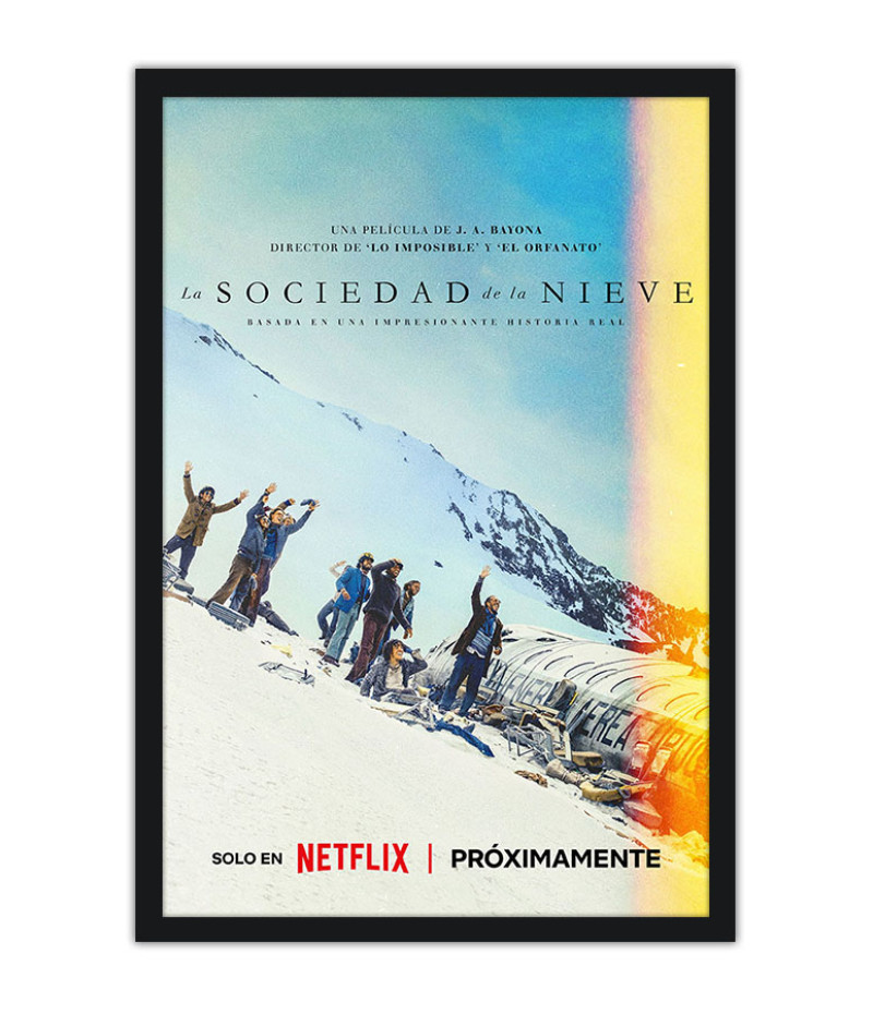 Poster Sociedade da Neve - La Sociedad de La Nieve - Filmes