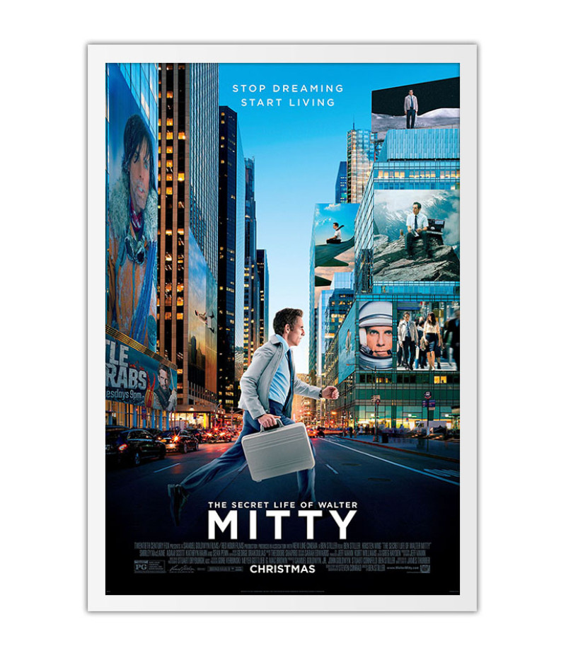 Poster A Vida Secreta De Walter Mitty